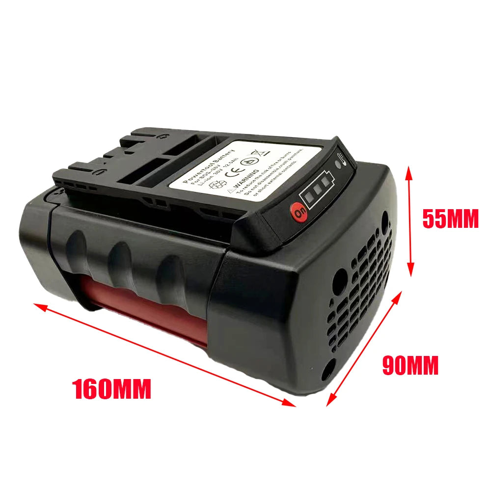 For BOSCH 36V Charger Rechargeable Batteries Li-ion Replacem