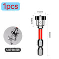 Anti Slip Bits Magnetic Screwdriver Bit Set S2 Alloy Steel Impact Resistance Bits-3/6/12Pcs Suitable for Electric Drills