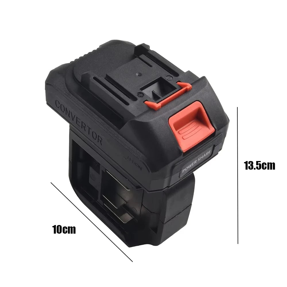 2 in 1 Battery Converter for Impact Drill Wrench Screwdriver