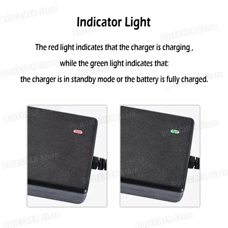 DC 21V Lithium Battery Charger For 18V Electric Drill Intell