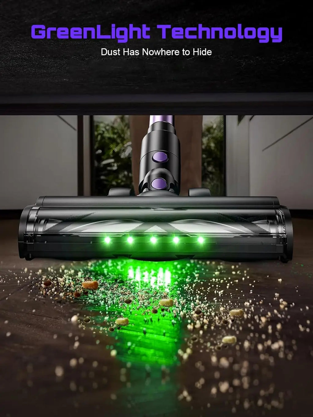 Cordless Vacuum Cleaner 55Kpa/500W/45min 10 in 1 Powerful St