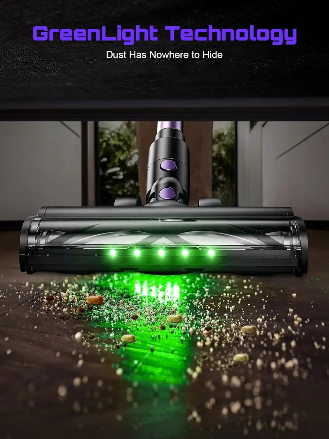Cordless Vacuum Cleaner 55Kpa/500W/45min 10 in 1 Powerful St