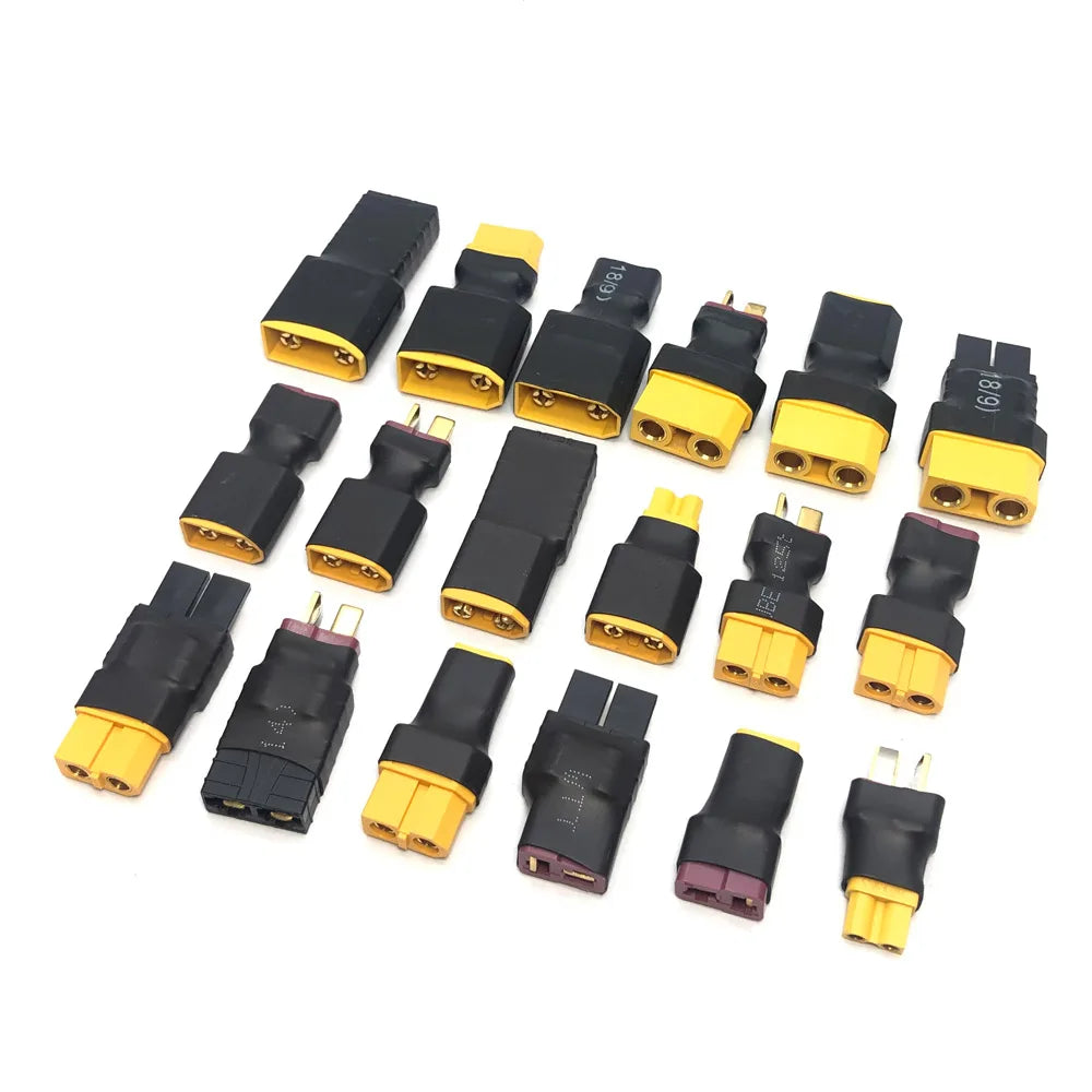 YSIDO RC Battery Adapter XT60/XT30/XT90/T Plug/TRX Connector