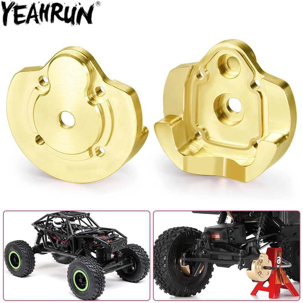 YEAHRUN Brass Outer Portal Covers Counterweight Wheel Hex Ad