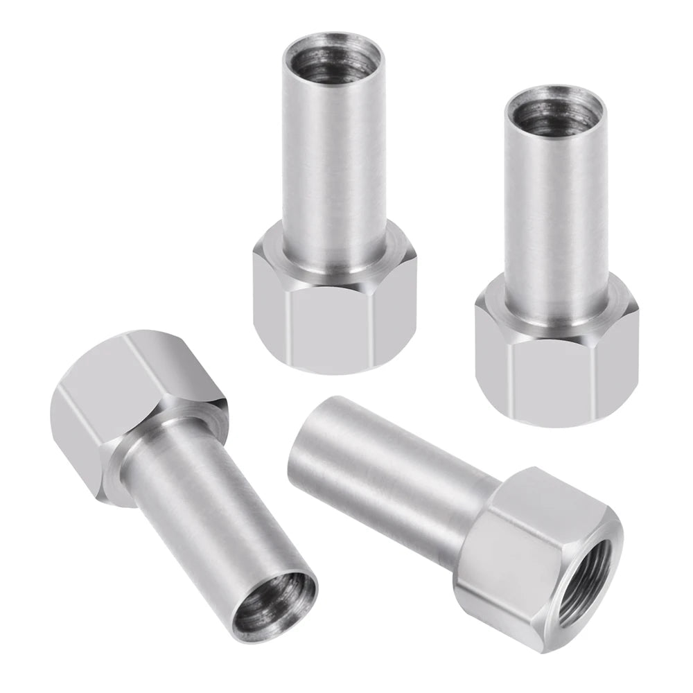 YEAHRUN 4PCS Hex Wheel Nuts Extension Adapter M2.5 2/3/4/5/6