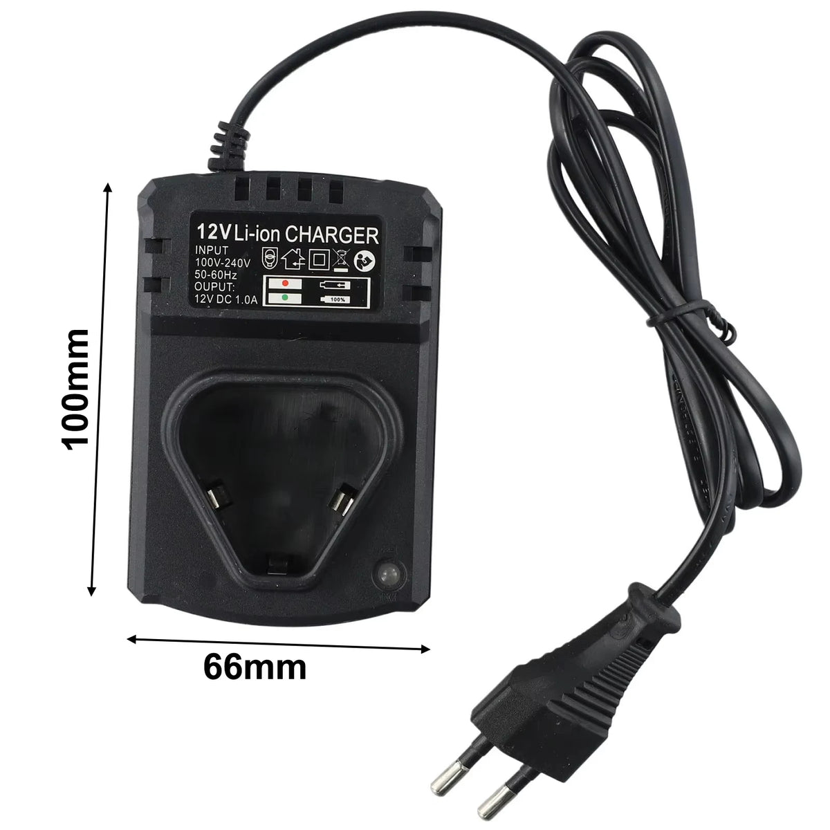 12V Li ion Battery Charger US EU Plug Universal Electric Dri