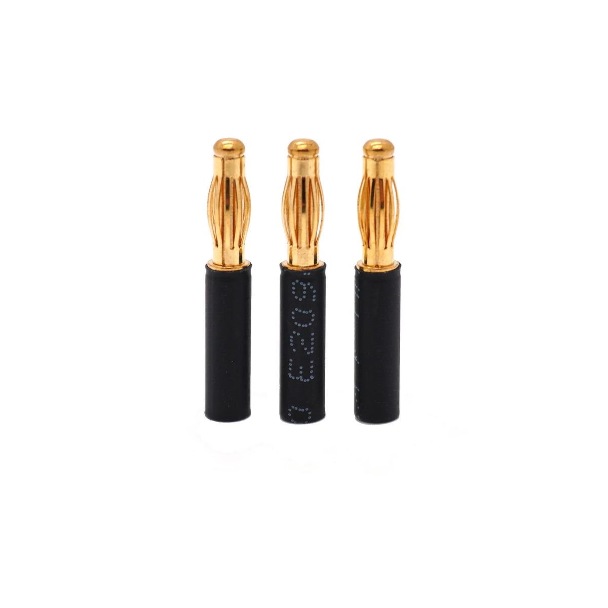 3PCS BOGIRC Male Female Gold Bullet 3.5mm/4.0mm/6.0mm/6.5mm 