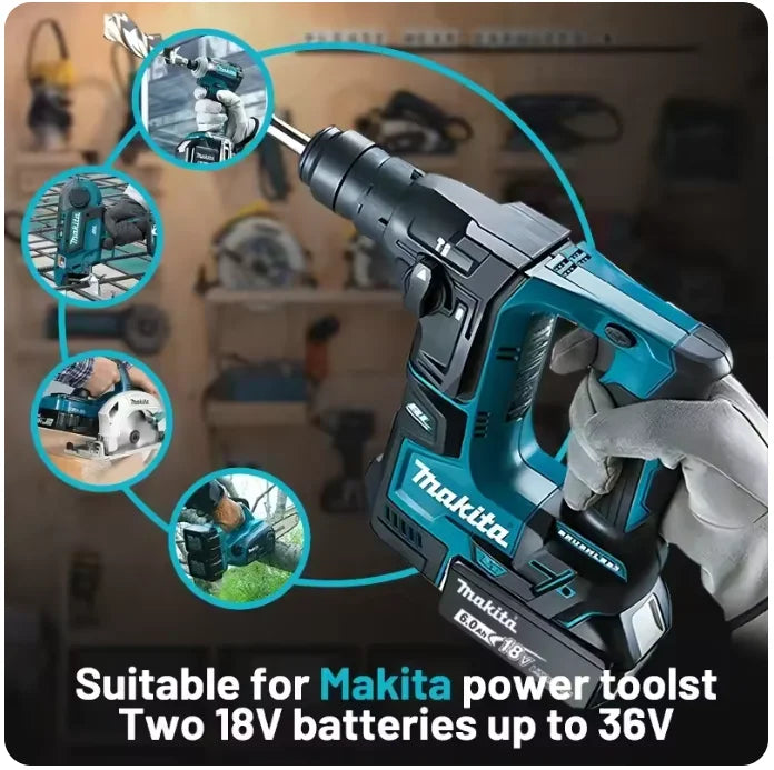 original Makita 18V battery 6.0AH 3.0AH rechargeable battery