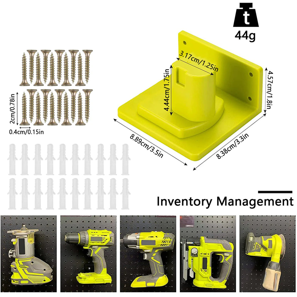 5-20Pcs Wall Mount Machine Storage Rack for Ryobi 18V Lithiu