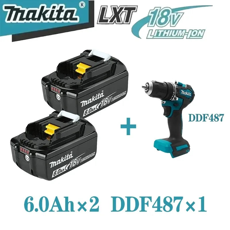 100% Genuine Makita 18V Battery 5Ah 6Ah 9Ah Replacement for BL1860B BL1850B BL1840 BL1830 BL1815 Power Tool Battery