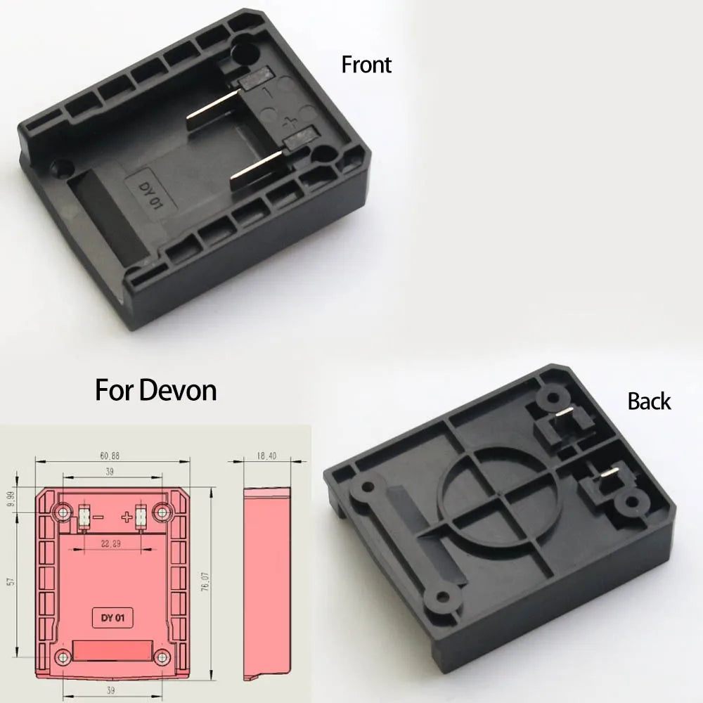 1PC DIY Adapter Converter Base Charging Head Shell For Makit
