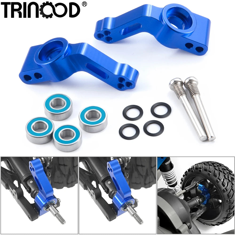 TRINOOD Alu Alloy Front Rear Shock Mount Steering Blocks Lin