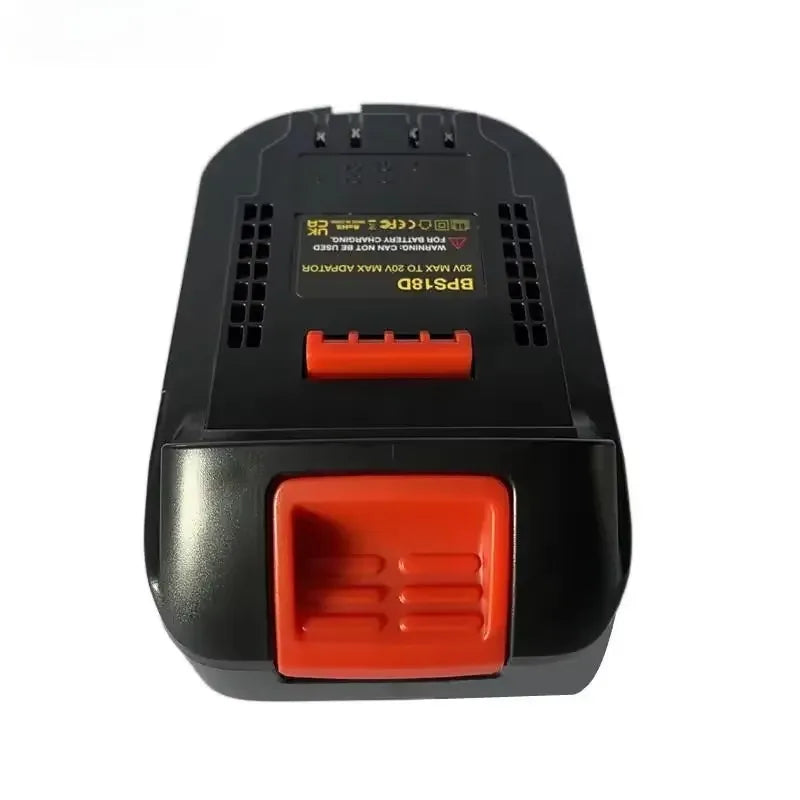 New BPS18D Adapter for Black & Decker Stanley 18V Li-ion Bat