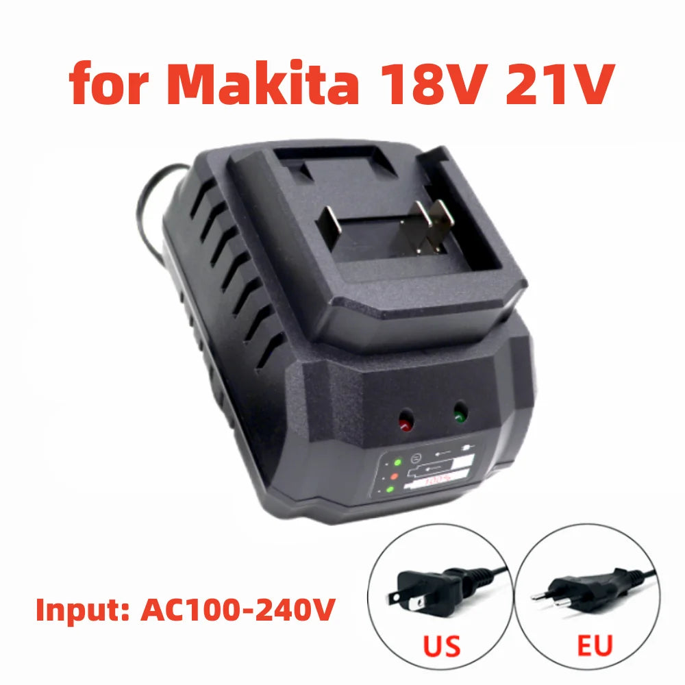Aleiavy 21V Battery 9.0Ah For Makita 18V Power Tools Replacement Accessories BL1860 BL1850 / Li-ion Rechargeable Batteries Pack