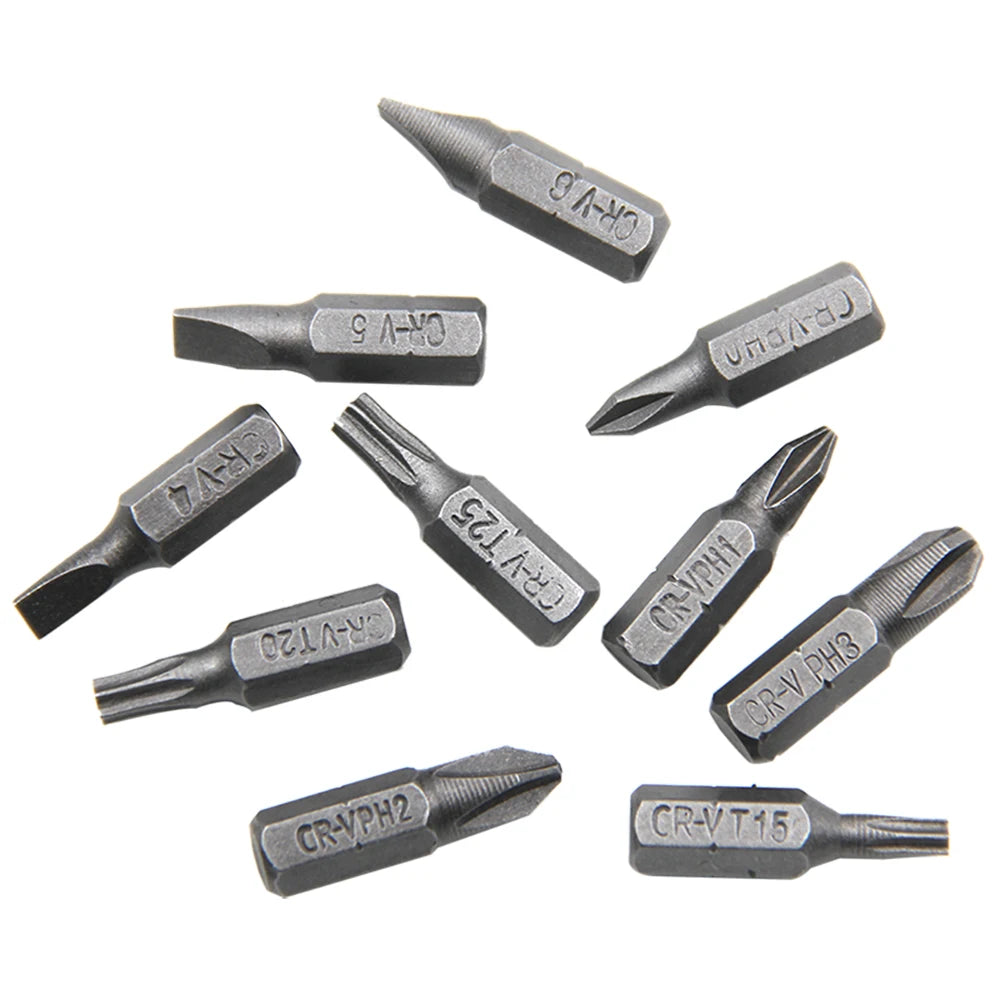 L-shaped 1/4 Hexagonal Screwdriver Bit 90 Degree Double Head