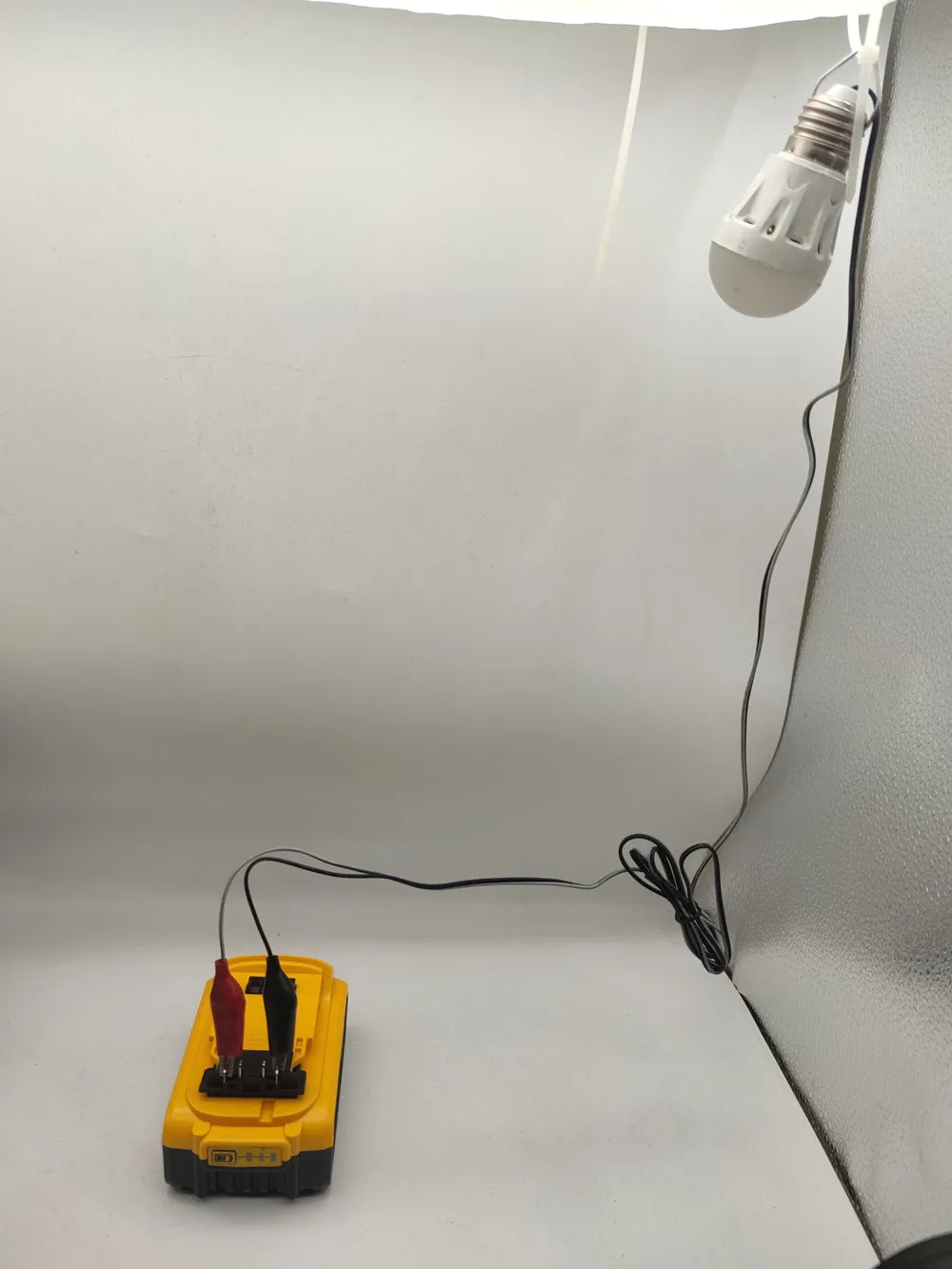 20V Socket Jack Male Connector Terminal Block Adapter Conver