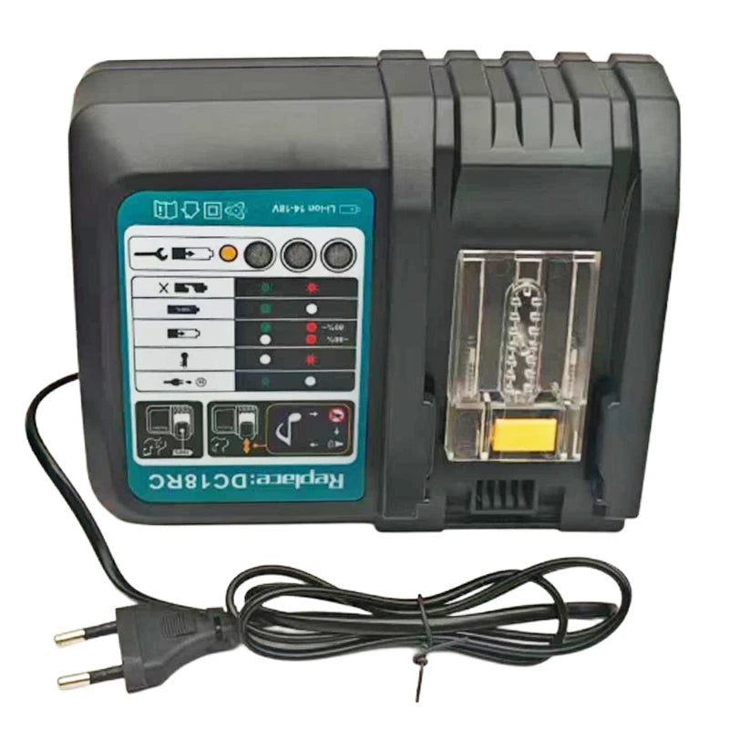DC18RC Li-ion Battery Charger For Makita 14.4V 18V BL1830 Bl