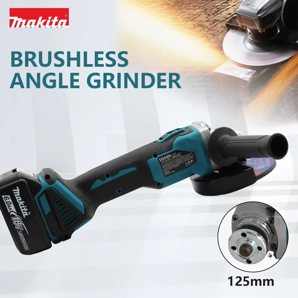 New Makita DGA404 Brushless Lithium Electric Angle Grinder 1