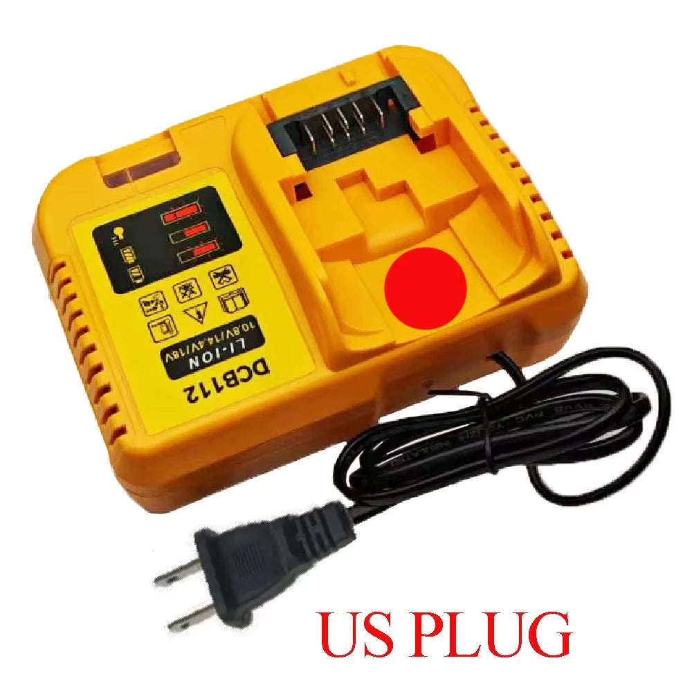 Power Tool Accessories Parts For DeWalt 18V 20V Lithium Battery DCB120 DCB140 DCB183 DCB206 DCB609 Charger DCB112 DCB115 DCB105