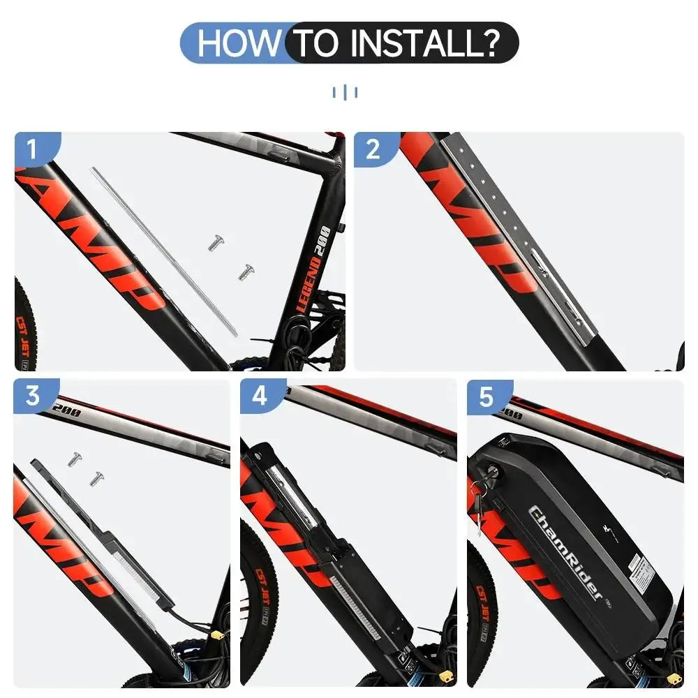 E-bike Bicycle Battery Mount Bracket Holder Ebike Battery Do