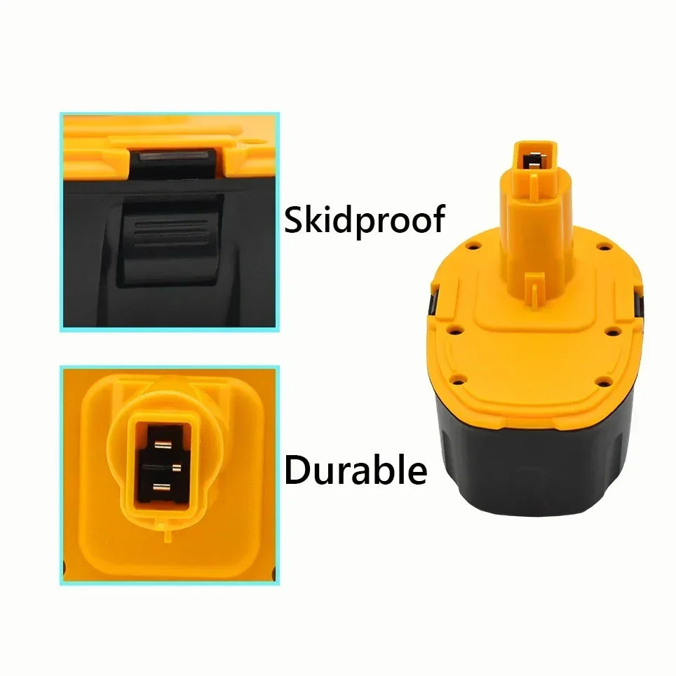 100% Original 18V 12800mAh Ni-MH Power Tool for Dewalt lpega