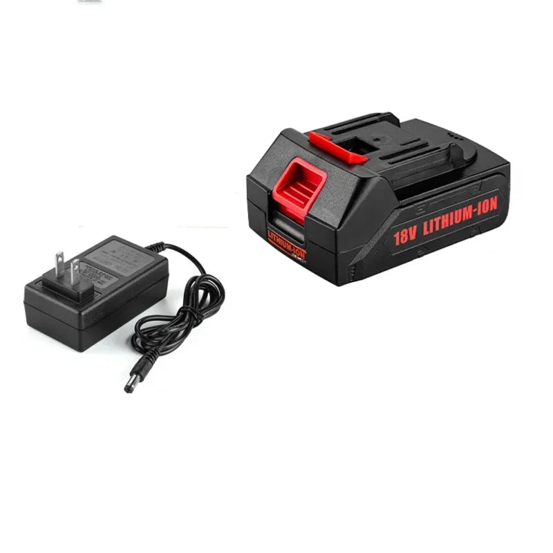 18V Large Capacity Rechargeable Lithium Ion Battery Cordless