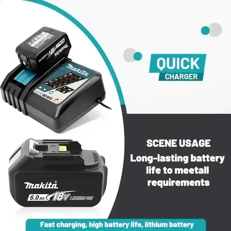 original Makita battery 18V rechargeable battery 6.0Ah repla