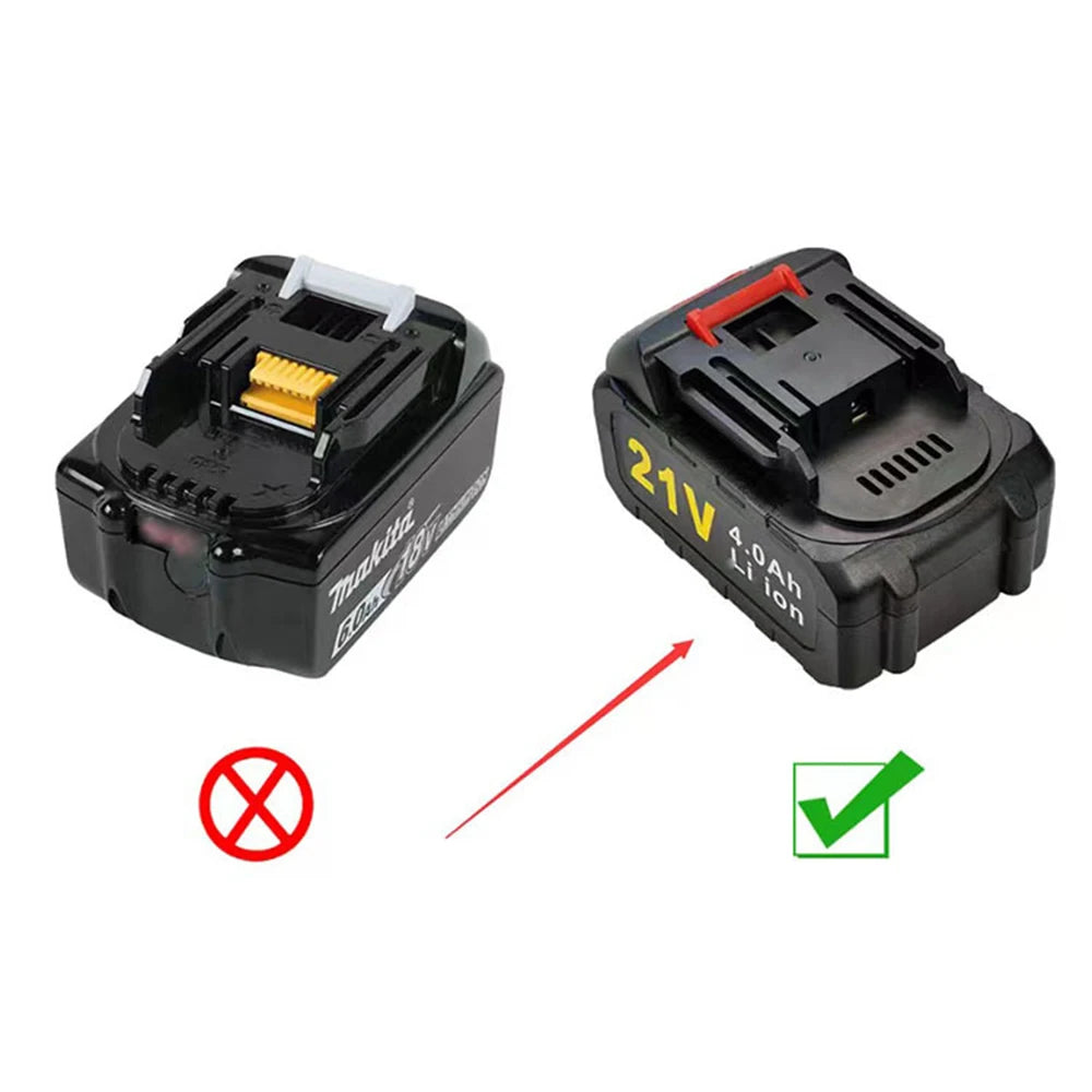 EU/US/UK Battery Charger Replacement For Makita 18V 21V Li-I
