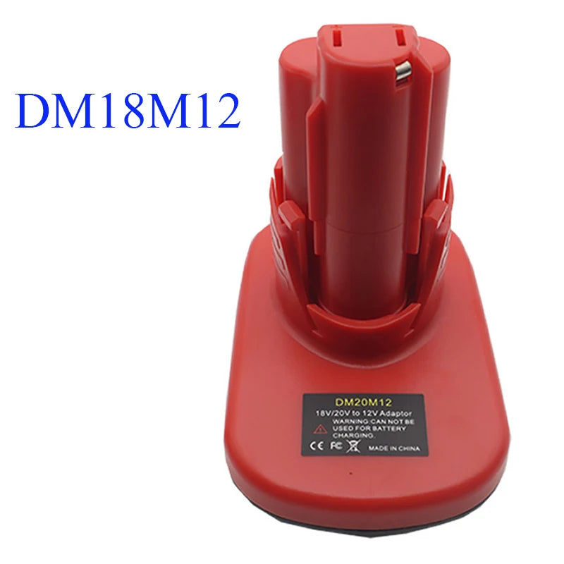 MT18M12 DM20M12 Adapter Converter For Makita For Dewalt 18V 20V For M18 Lithium Ion Battery For Milwaukee 12V For M12 Power Tool