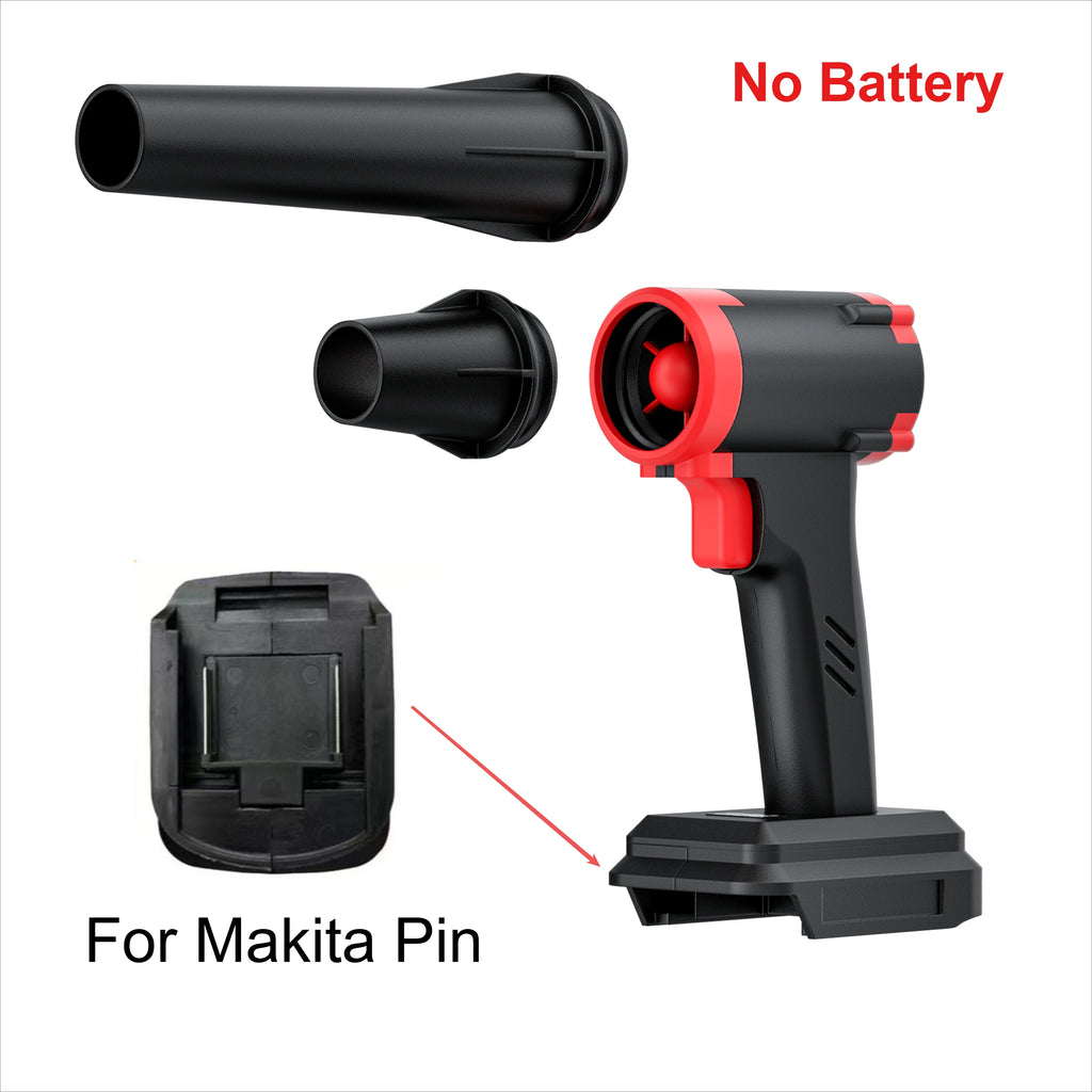 High-Power Brushless Electric Turbo Blower Handheld Leaf Blowing Snow Tool For Makita/DeWalt/Milwaukee 18V-21V Lithium Battery