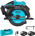 SEESII 6-1/2 Cordless Circular Saw 5200 RPM Electric Power S