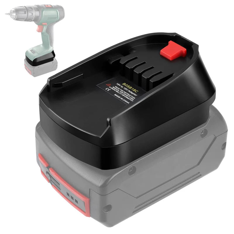 Battery Adapter for Bosch 18V Li-ion Battery BAT618 on Home 