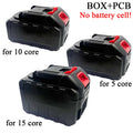 5Core 10Core 15Core 18650 Li-ion Battery Case Box PCB BMS Pr