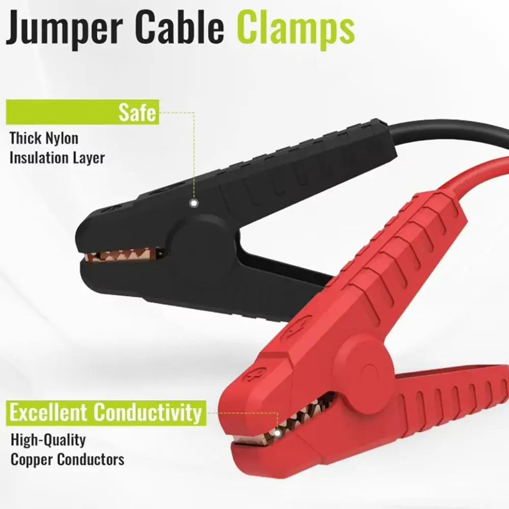 Jump Cables Starting Adapter Auto Booster Cable Car Use Tool