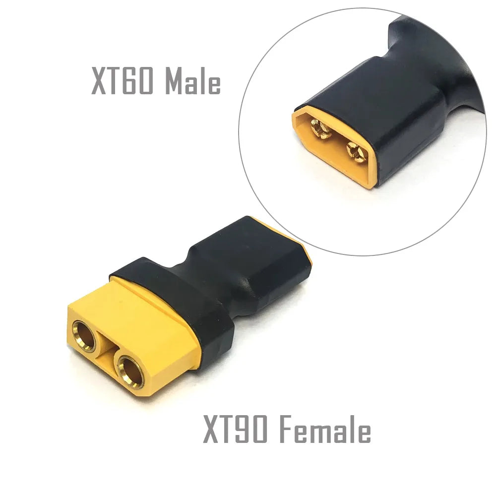 YSIDO XT30 XT60 XT90 TRX T Plug Female/Male Adapter Connector Plug for RC Model Car Aircraft Drone RC Boat Lipo Battery Part DIY