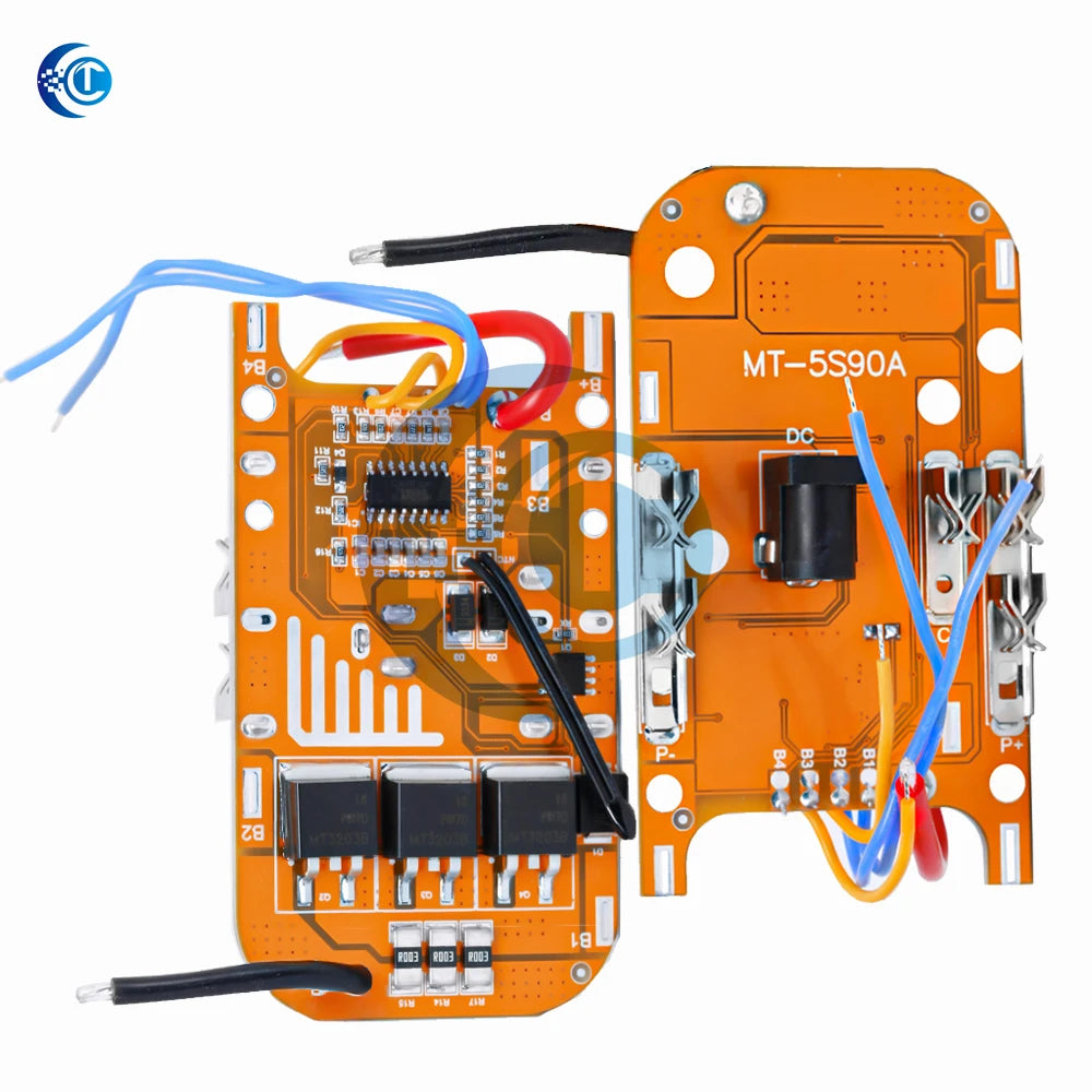 5S BMS Module for Li-ion Batteries (18V-21V) 65A/90A Protect