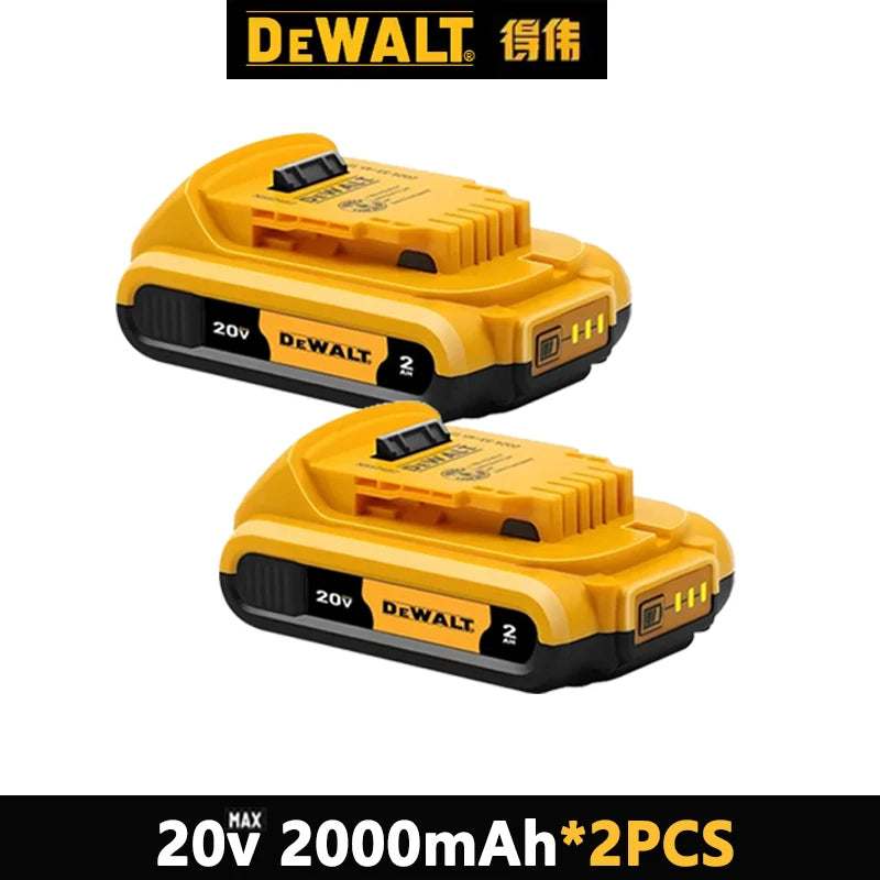 DeWALT 100% Original Battery 20V/60V 6Ah 9Ah MAX FlexVolt for DCB606 DCB205 DCB206 DCB209 DCB182 Power Tool with Charger