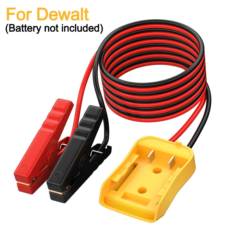 Car Battery Igniter Automotive Emergency Power Kit for Makita/Dewalt/Milwaukee/Ryobi 18V Battery Jumper Starter Jump Kit Tool