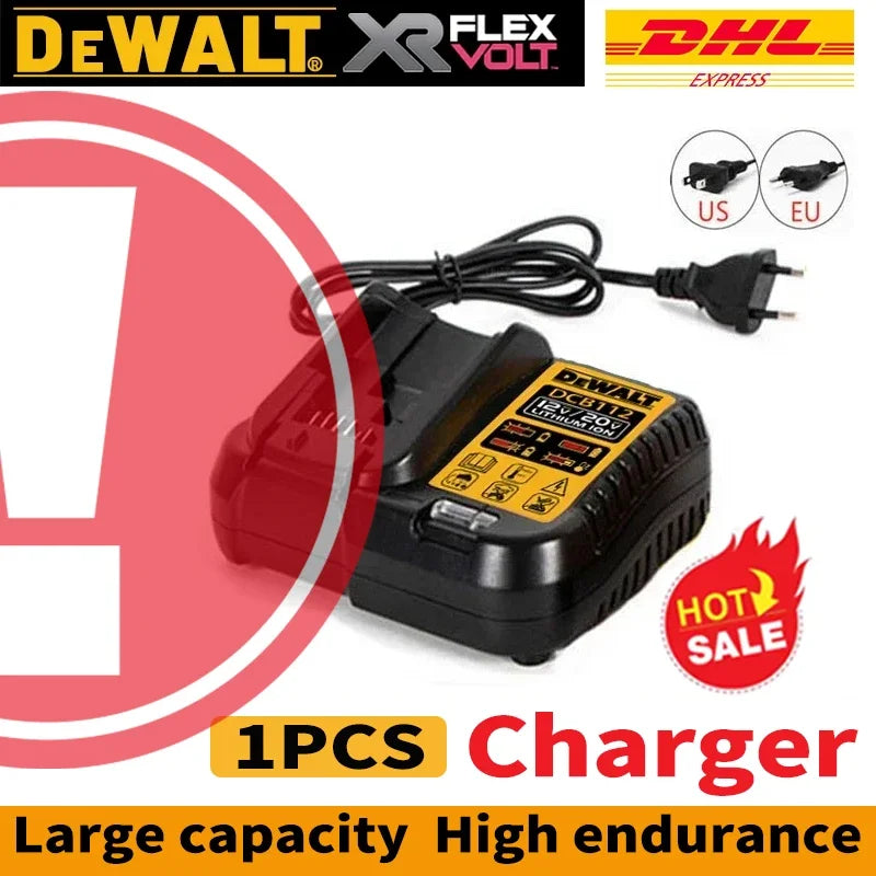 Original DEWALT Battery 20V/60V 9000mAh dewalt 18v Battery DCB200 DCB205 DCB206 DCD805 Power Tools Battery dewalt 20V Charger