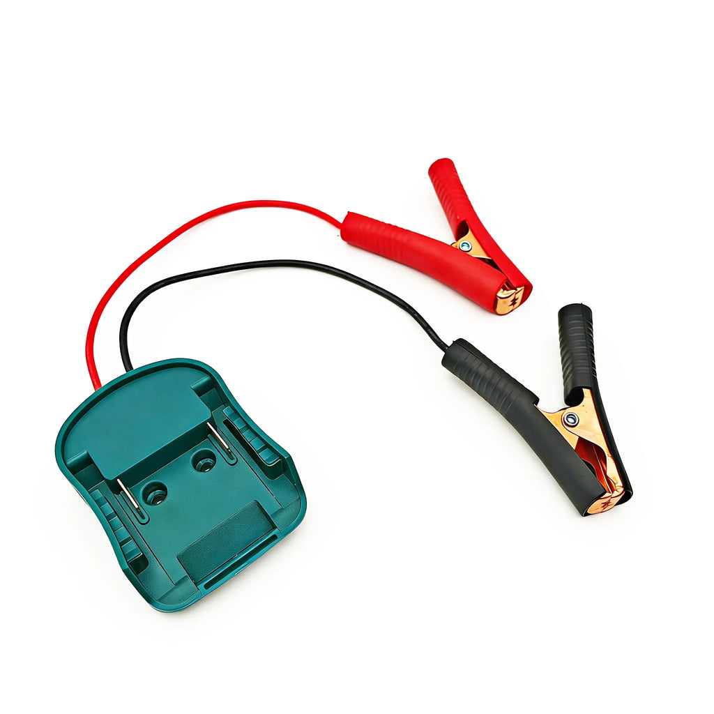 Tool Parts For Makita 18V Lithium Ion Battery External Power Supply Mount DIY Connector Adapter Dock Holder Wire DC Car Lighter