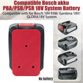 3/5/10 PCAK For Bosch 18V Green PBA Lithium Battery Fixed Se