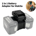 2 in 1 Adapter Converter For Makita 18 V Li-ion Battery Dual