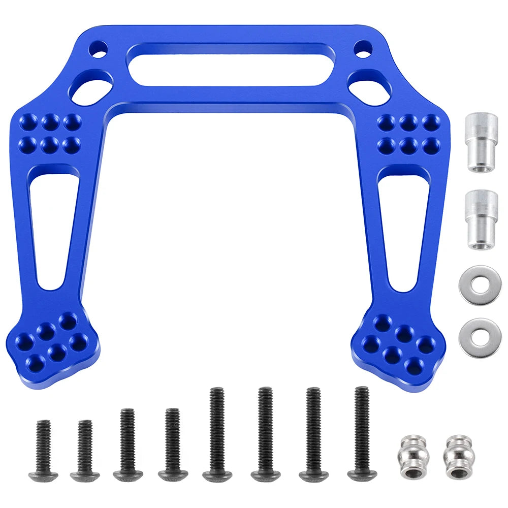 TRINOOD Alu Alloy Front Rear Shock Mount Steering Blocks Linkage Adapter for T-raxxas Slash 1/10 2Wd Short Course Truck Parts