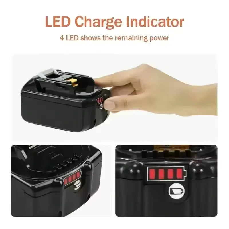 2026 NEW for Makita 18V 6/12Ah Rechargeable Power Tools Batt