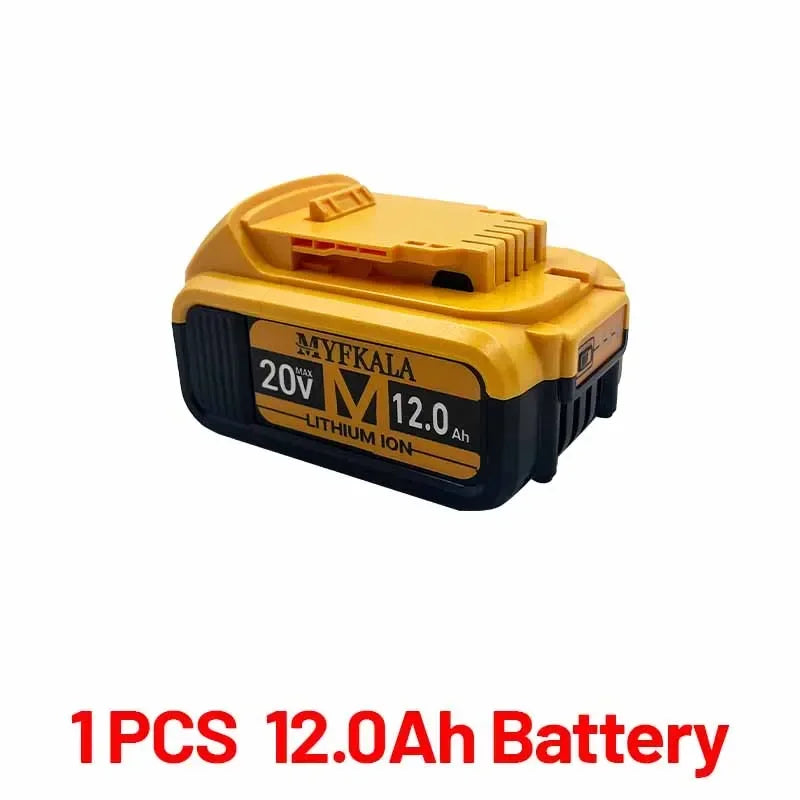 New 100% Original 12000mAh 20V for Dewalt Power Tool Battery DCB206 20V 18.0Ah Battery DCB206 20V Battery DCB205 DCB200