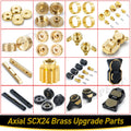 AXSPEED Axial SCX24 Upgrade Parts Brass Counterweight Wheel 
