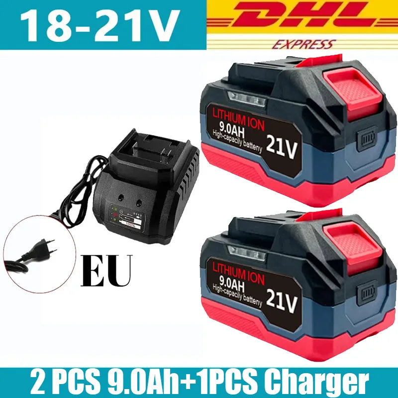 21V 6.0Ah 12.0Ah For Makita 18V Battery Power Tools Li-ion Replacement LXT BL1850 BL1860 DDF487 for 18V Screwdriver with BMS