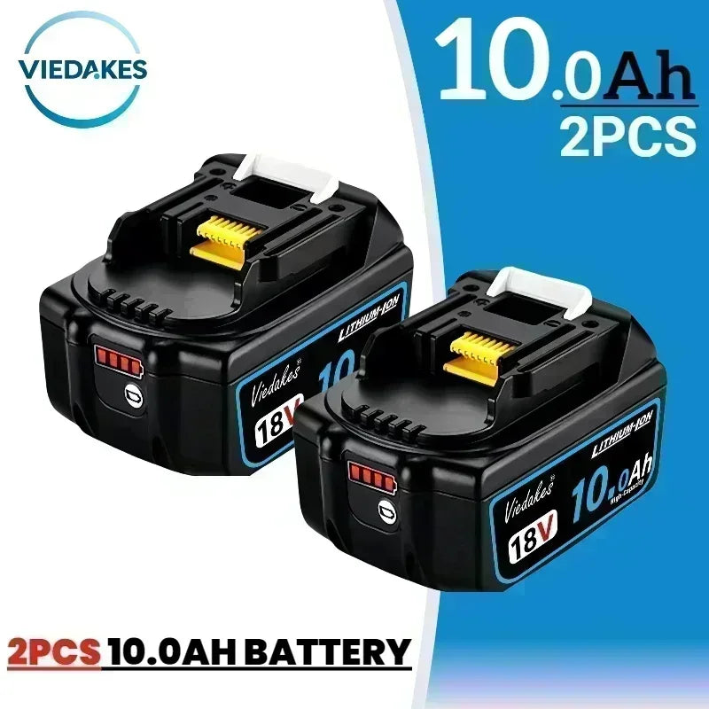 For Makita 18V 9Ah Lithium Battery BL1860B BL1850B High Drain BMS Protected Rechargeable Power Tool Battery