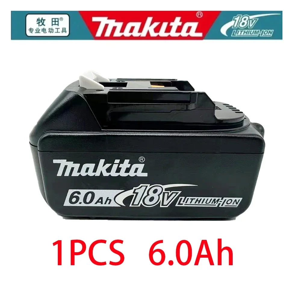 2026 Makita 18vBattery With Charger Rechargeable Lithium Ion for DDF487 BL1880 BL1860B LXT400 Power Tool Makita 18 v Battery