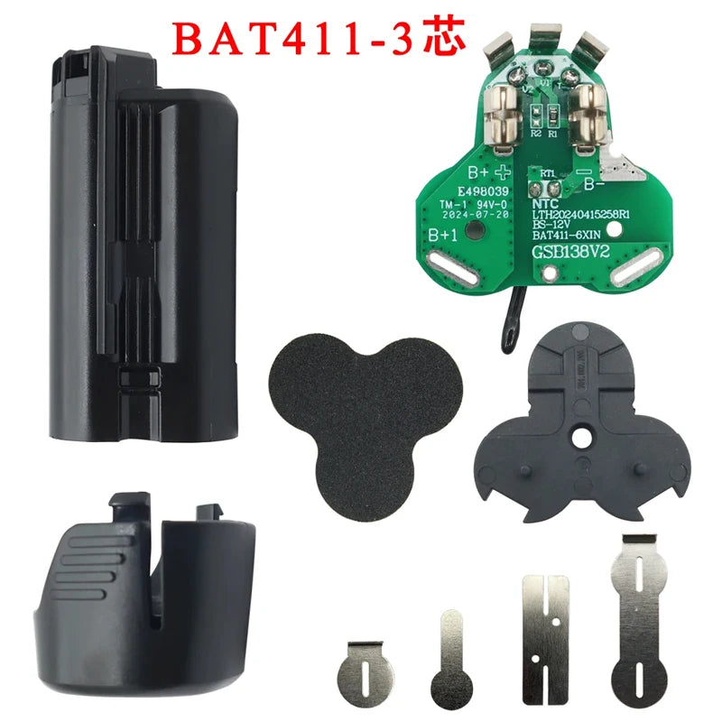 BAT420 Li-ion Battery Plastic Case PCB Charging Protection B